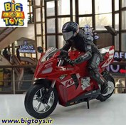 تصویر موتور کنترلی تک چرخ زن مدل HC802 با جیروسکوپ 