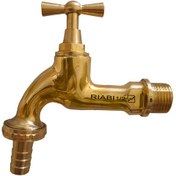 تصویر شیر حیاطی ریابی مدل 1/2 اینچ 