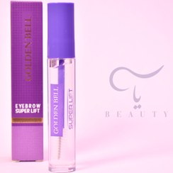 تصویر ریمل لیفت ابرو Golden Bell حجم ۱۵ گرم | فرم‌دهی طبیعی و محکم Golden Bell Brow Lift Mascara15g – hardLift