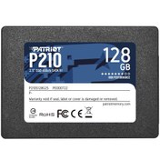 تصویر حافظه SSD اینترنال پاتریوت مدل P210 Sata III ظرفیت 128 گیگابایت Patriot P210 128GB SATA3 Internal SSD