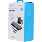 تصویر پاوربانک (PD و فست شارژ) Anker 45W 268000mAh مدل ON-THE_GO B1376 - مشکی - GRM (گارانتی 18 ماهه شرکتی) 