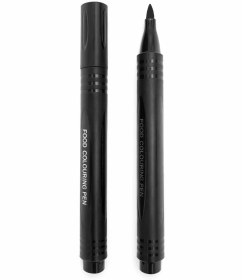 تصویر ماژیک خوراکی مشکی 