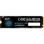 تصویر حافظه SSD سیلیکون پاور مدل P34A60 ظرفیت ۱۲۸ گیگابایت 