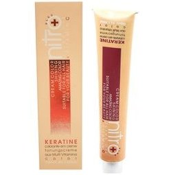 تصویر رنگ مو نیترو پلاس سری Keratine شماره 6.54 حجم 100 میلی لیتر رنگ عسلی تیره 