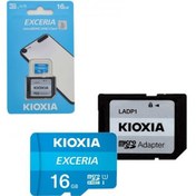 تصویر رم موبایل کیوکسیا (KIOXIA) 16 گیگ مدل MicroSD U1 EXCERIA 