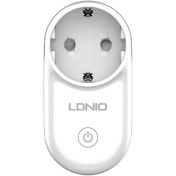 تصویر تبدیل 3 به 2 برق هوشمند LDNIO مدل SEW1058 ( رنگ سفید) 