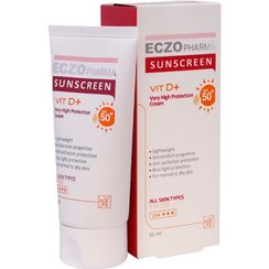 تصویر کرم ضد آفتاب مای اگزوفارما انواع پوست رنگی 50 میل My Eczopharma Spf50 Sunscreen Cream For All Skin Types 50ml