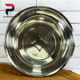 تصویر آبکش استیل 32 گرد 