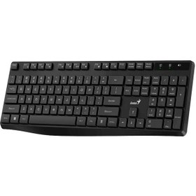 تصویر کیبورد و ماوس بی‌سیم جنیوس مدل KM-8206S Genius KM-8206S Wireless Keyboard and Mouse