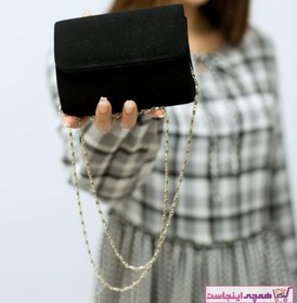 تصویر کیف مجلسی دخترانه اصل برند weem bag رنگ مشکی کد ty83164360 
