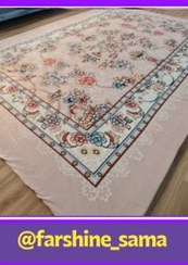 تصویر روفرشی مخمل سایز ۶ متر 