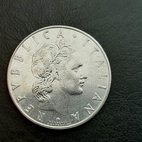 تصویر سکه 50 لیر ایتالیا 1977 