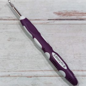 تصویر میل قلاب بافی دسته ژله ای اعلا (انواع سایز) 