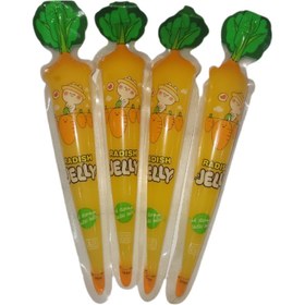 تصویر ژله هویج مدل carrot 