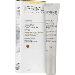 تصویر کانسیلر دور چشم پرایم Prime Trio Active Eye Concealer |