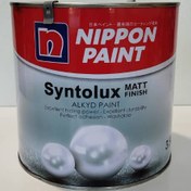 تصویر رنگ روغنی سفید مات نیپون کیلو 