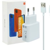 تصویر شارژر 10 وات اصلی شیائومی مدل MDY-09-EW + کابل اصلی 22.5 وات (فست شارژ) - کلگی + کابل Original charger 10w Xiaomi MDY-09-EW + original cable 22.5w (quick charge)