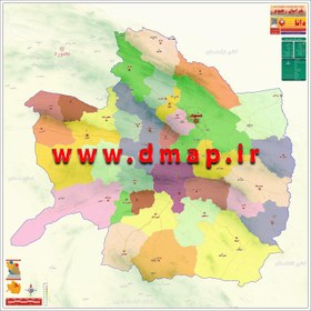 تصویر نقشه استان خراسان رضوی – H150 
