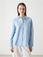 تصویر گونی کتان بزرگ از جنس مخلوط برای زنان | LC Waikiki | 904830299 | اورجینال 