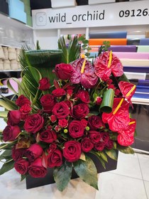 تصویر باکس گل طبیعی bax