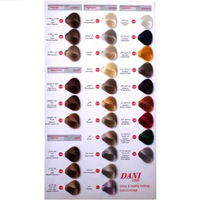 تصویر رنگ مو دنی وان شماره 7.00 رنگ بلوند متوسط اکسترا حجم 100 میلی لیتر ا Dani One Hair Color No. 7.00 volume 100ml Dani One Hair Color No. 7.00 volume 100ml