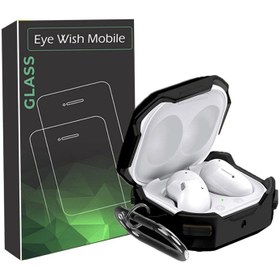 تصویر کاور اسپریگ مدل EggShell مناسب برای کیس سامسونگ Galaxy buds 2 / buds pro / buds live / buds 2 Pro سفید اسپریگ