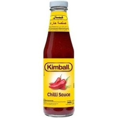 تصویر سس فلفل قرمز کيمبال شيشه 340 گرم KIMBALL مدل CHILLI SAUCE Kimball Chilli Sauce 325g