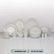 تصویر سرویس چینی 134 پارچه پُرسل 