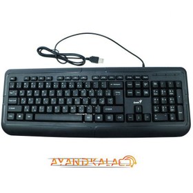 تصویر کیبورد باسیم مدل KB-118 جنیوس Genius KB-118 Keyboard