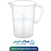 تصویر بشر پلاستیکی دسته دار (پارچ پلاستیکی مدرج) ۲ لیتری Beaker