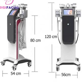 تصویر دستگاه لاغری ار اف کویتیشن 6 کاره ایستاده 5 بعدی 120 کیلوهرتز 