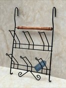 تصویر استند اویز لیوان 6 تایی 