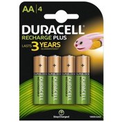 تصویر باتری قلمی شارژی دوراسل مدل Recharge AA/4 