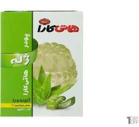 تصویر پودر ژله آلوئه ورا هاتی‌کارا گلستان 100 گرم - 12 عدد (قیمت هر عدد 22,500 ت) 