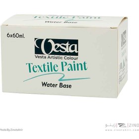 تصویر رنگ پارچه 6رنگ وستا 