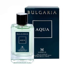 تصویر ادکلن مردانه متئوس مدل bugari aqua حجم 110mL 