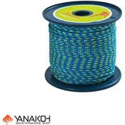 تصویر طناب استاتیک تندون (TENDON) مدل 2 میلی متری سبز آبی 