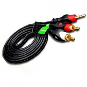 تصویر کابل 1 به 2 صدا طول 1.5 متر P-net Pnet Cable 1 to 2 Audio 1.5m