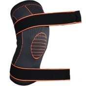 تصویر زانوبند طبی ورزشی بند دار دو چسب exceed - تک عددی (یک زانو) ا Knee support Knee support