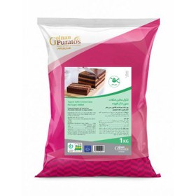 تصویر پودر کیک کاکائویی تگرال ساتین شکلات بدون شکر 