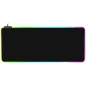 تصویر ماوس پد گیمینگ رپو مدل GLOWING COOL RGB 