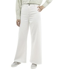 تصویر شلوار جین زنانه کرم سرژه Serge کد 221176 