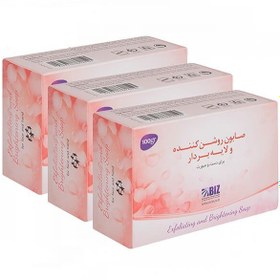 تصویر صابون روشن کننده و لایه بردار دکتر بیز Dr.BIZ Exfoliating and Brightening Soap