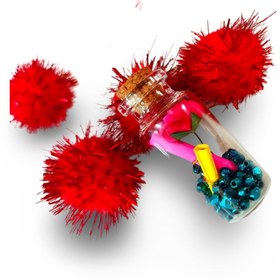 تصویر شیشه آرزو مدل دل نوشته 