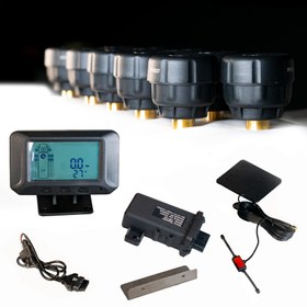 تصویر سیستم مانیتورینگ فشار لاستیک (TPMS) TV02 – سنسور خارجی – 18چرخ 