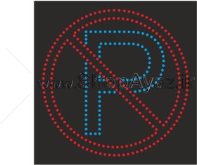 تصویر تابلو پارک ممنوع سایز بزرگ کد 328 