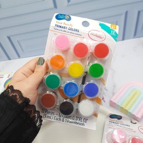 تصویر رنگ صورت 12 عددی 