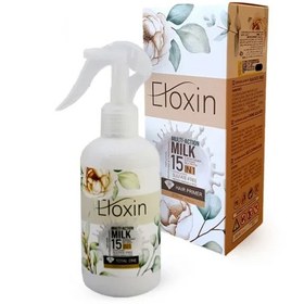 تصویر لوسیون نرم کننده و تقویت کننده مو حاوی پروتئین شیر الوکسین اورجینال Hair softening and strengthening lotion containing Eloxin milk protein