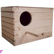 تصویر لانه پرنده عروس هلندی طرح چوبی 