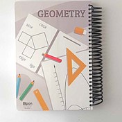 تصویر دفتر 200 برگ الیپون جلد سخت موضوعی کد 001 